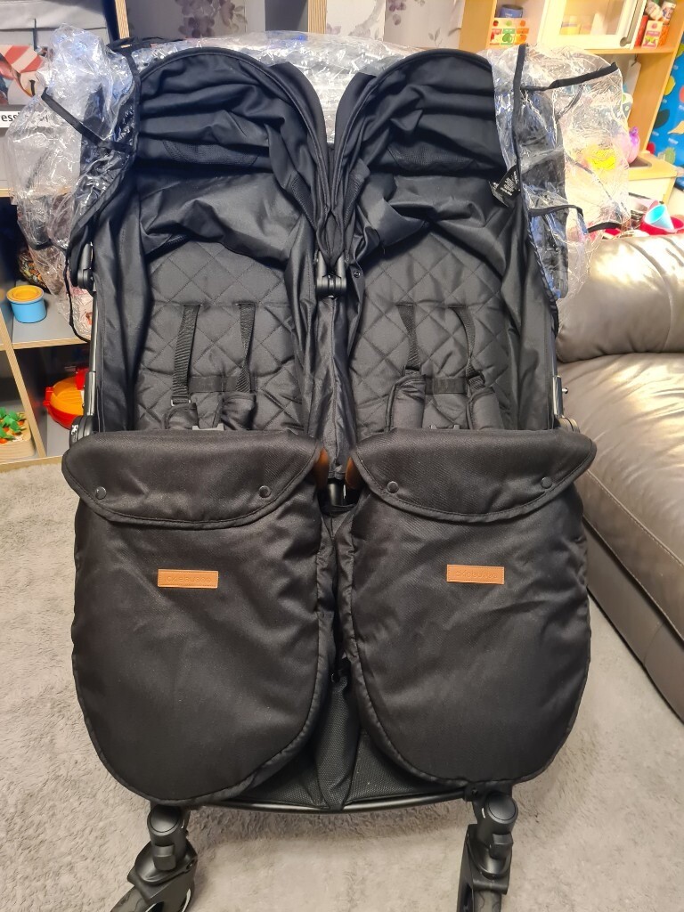 ickle bubba double pram